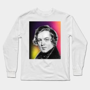 Robert Schumann Portrait | Robert Schumann Artwork 15 Long Sleeve T-Shirt